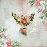 CC 12X12 Paper Pad, The Reindeer Collection