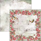 Ciao Bella Paper Pack 12x12, Frozen Roses