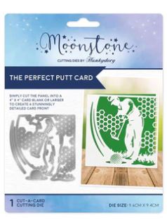 Hunkydory Crafts Die, Moonstone The Perfect Putt Card