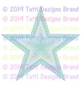 Tutti Designs Die, Cross Stitch Stars
