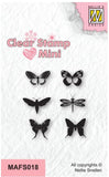 Nellie's Choice Stamp, Mini - Butterflies-2