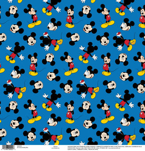 American Crafts Paper 12x12, Disney - Mickey Blue
