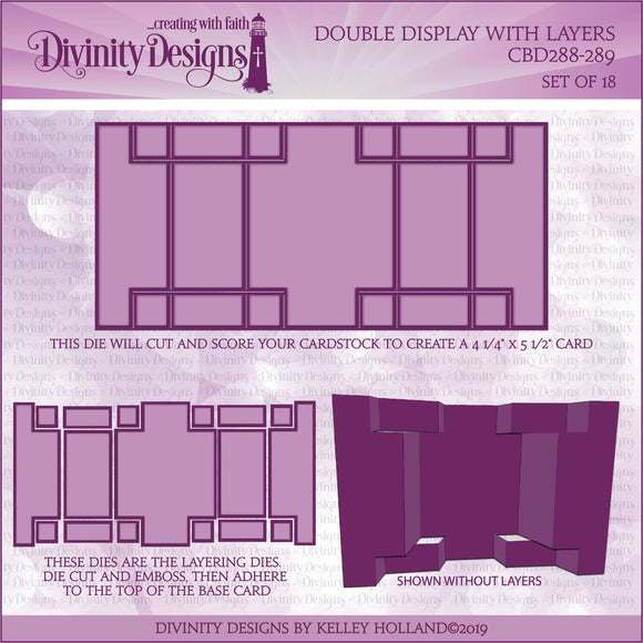 Divinity Designs Die, Double Display With Layers