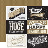 Echo Park Paper 12x12, Graduation - Multiple Patterns Available