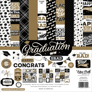 Echo Park Paper Collection Pack 12x12, Graduation