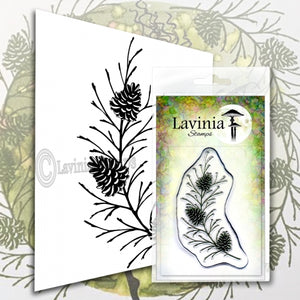 Lavinia Stamp, Fir Cone Branch
