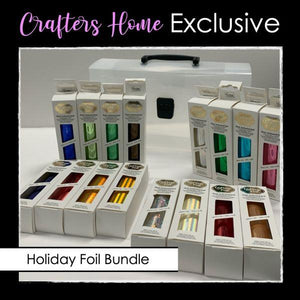 BUNDLE DEAL #8 - Crafters Home Exclusive -  Holiday Foil Bundle - Limited Quantities