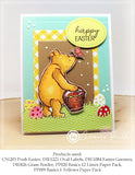 Impression Obsession Stamp, Winnie the Pooh Easter Joy