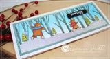 Impression Obsession Stamp, Birch Trees