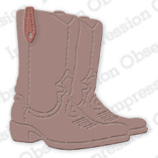 Impression Obsession Die, Cowboy Boots