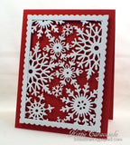 Impression Obsession Die, Snowflake Background