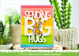 Lawn Fawn Die, Giant Sending Big Hugs