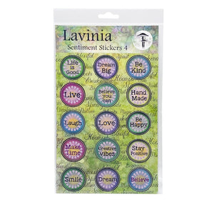 Lavinia Embellishment, Sentiment Stickers 4 - Life Words