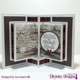 Divinity Designs Die, Book Fold Card With Layers