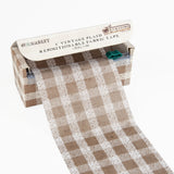 49 and Market Embellishment, Fabric Tape, 4" Curators Essential - Vintage Plaid