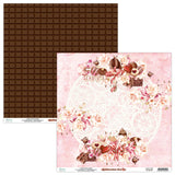 Mintay Paper 12x12 - Chocolate Kiss    Multiple Patterns Available