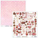 Mintay Paper 12x12 - Chocolate Kiss    Multiple Patterns Available
