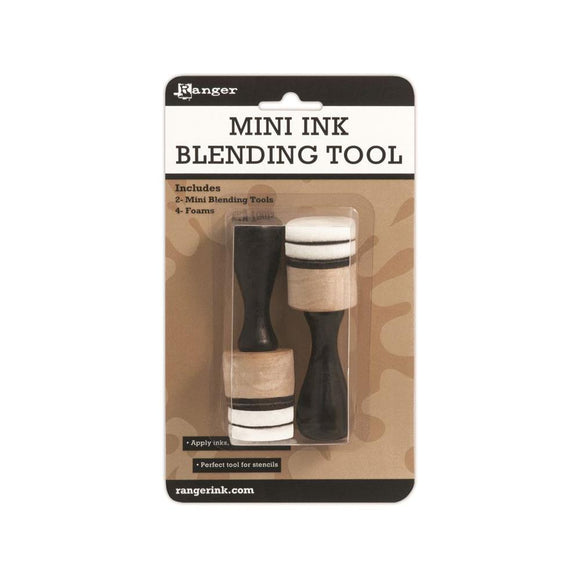 Ranger Tool, Mini Ink Blending Tool - 1 Inch Round (2 Tools)