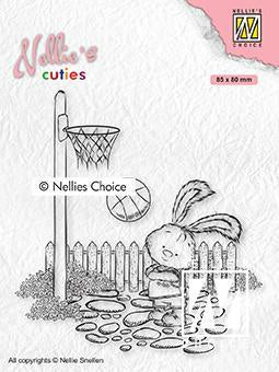 Nellie's Choice Stamp, Cuties - Lars The Sportsman