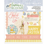 Photoplay Embellishment, Ephemera - Bunnies and Blooms