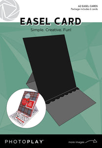 Photoplay Blank Easel Card Kit   Multiple Colours Available
