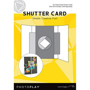 Photoplay Blank Shutter Card Kit (3pc)