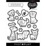 PhotoPlay Stamp & Die Set, Who Let The Dogs Out