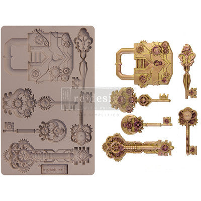 Prima Redesign Mould, Mechanical Lock & Keys
