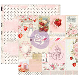 Prima Paper 12x12, Strawberry Milkshake   Multiple Patterns Available