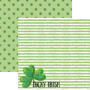 Reminisce Paper 12x12, Lucky Irish    Various Designs Available