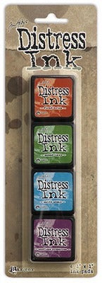 Tim Holtz Distress Ink, Mini Ink Pad Kit - #2