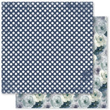 Paper Rose Paper 12x12, Winter Rose Collection   Various Patterns Available