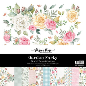 Paper Rose Paper Pack 12x12, Garden Party
