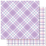 Paper Rose Paper 12x12, Sweet Plaids Collections      Mulitple Patterns Available
