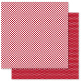 Paper Rose Paper 12x12, Poinsettia Garden - Basics - Multiple Patterns Available