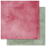 Paper Rose Paper 12x12, Poinsettia Garden - Watercolours - Mulitple Patterns Available
