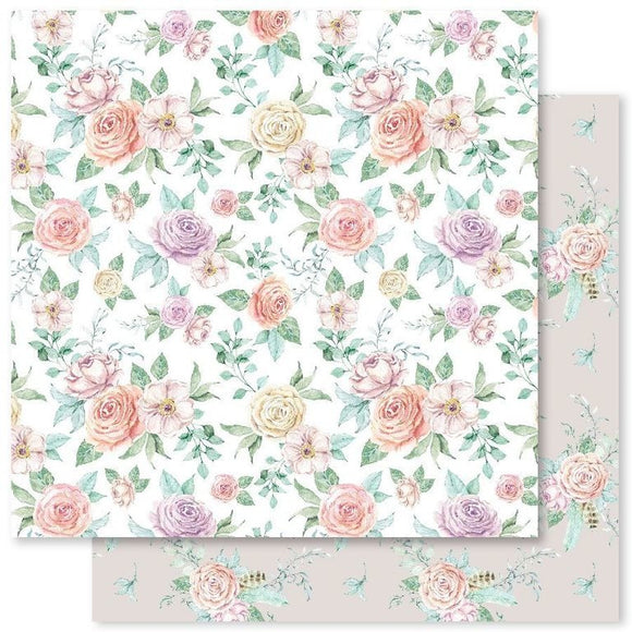 Paper Rose Paper 12x12, Rambling Roses - Multiple Patterns Available