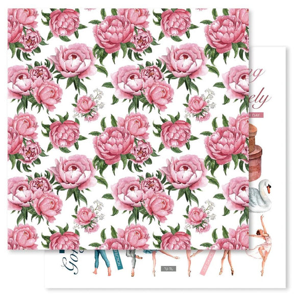 Paper Rose Paper 12x12, Beautiful Dancer - Multiple Patterns Available