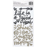 Thickers Embellishment, Phrases - Good Things Collection