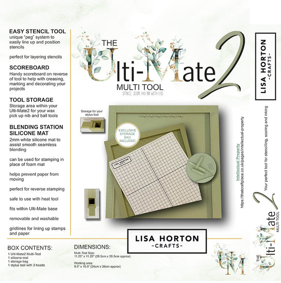 Pre-Order   Lisa Horton Tool, Ulti-Mate2 Multi Tool  *ETA IN STORE - Dec 5th*