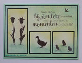 Nellie's Choice Stamp, Silhouette Tulips