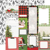 Simple Stories Paper 12x12, Simple Vintage Christmas Lodge - Multiple Patterns Available