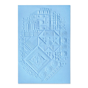 Sizzix Embossing Folder 3D, Textured Impressions - Interface