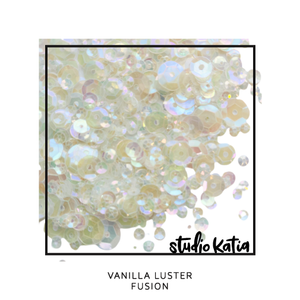 Studio Katia Embellishment, Sequins - Vanilla Luster Fusion