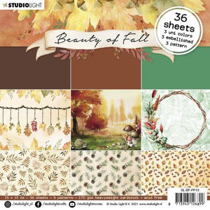 StudioLight Paper Pad 6 x 6, Beauty Of Fall - #13