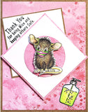 Stampendous Stamp, Perfectly Clear - I Survived 2020