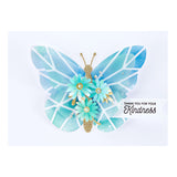Spellbinders Stencil, Bibi's Butterflies - Geometric Butterfly