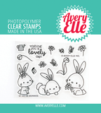 Avery Elle Stamp & Die Set, Bunnies