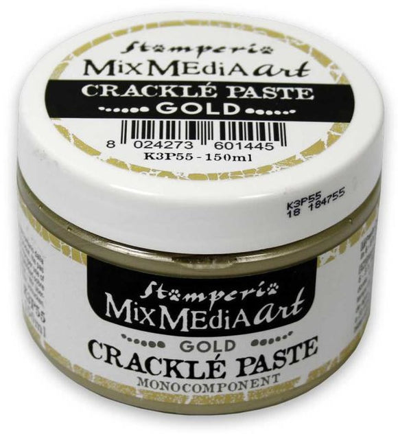 Stamperia Embellishment, Crackle Paste Various Colours Available