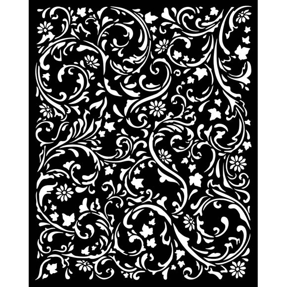 Stamperia Stencil, Magic Forest - Swirls Pattern